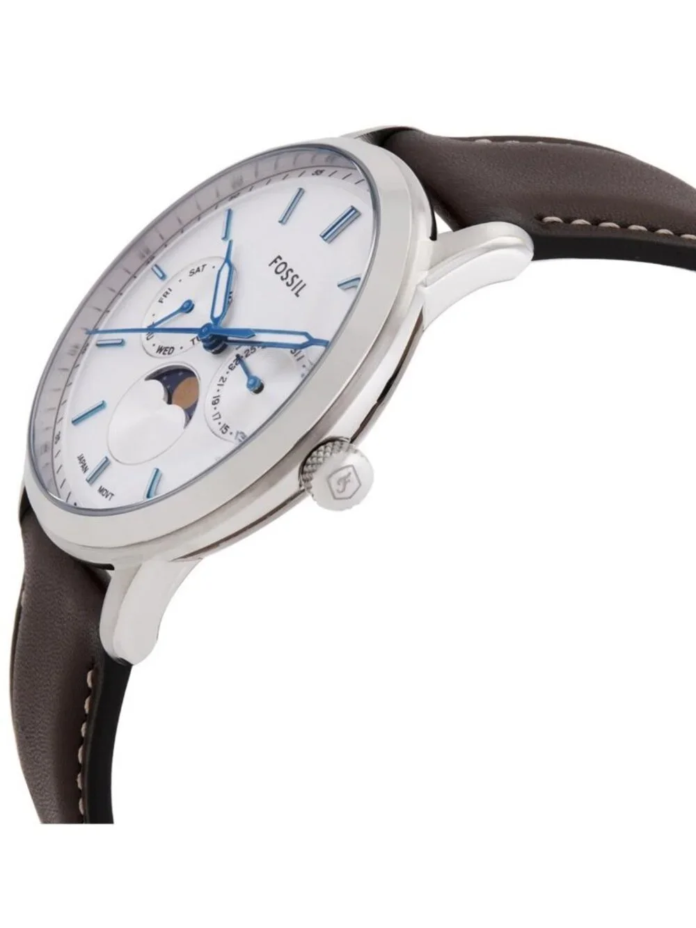 NWT Fossil Neutra Quartz Silver Dial Men's Watch